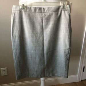 Gray J. Crew No. 2 Pencil Skirt
